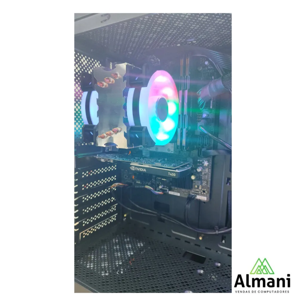 DESKTOP GAMER TGT CARBON CORE I5 6400T M2 256 GB HD 1 TB 16 GB RAM NVIDIA T400 4GB - WIN10 PRO - MT