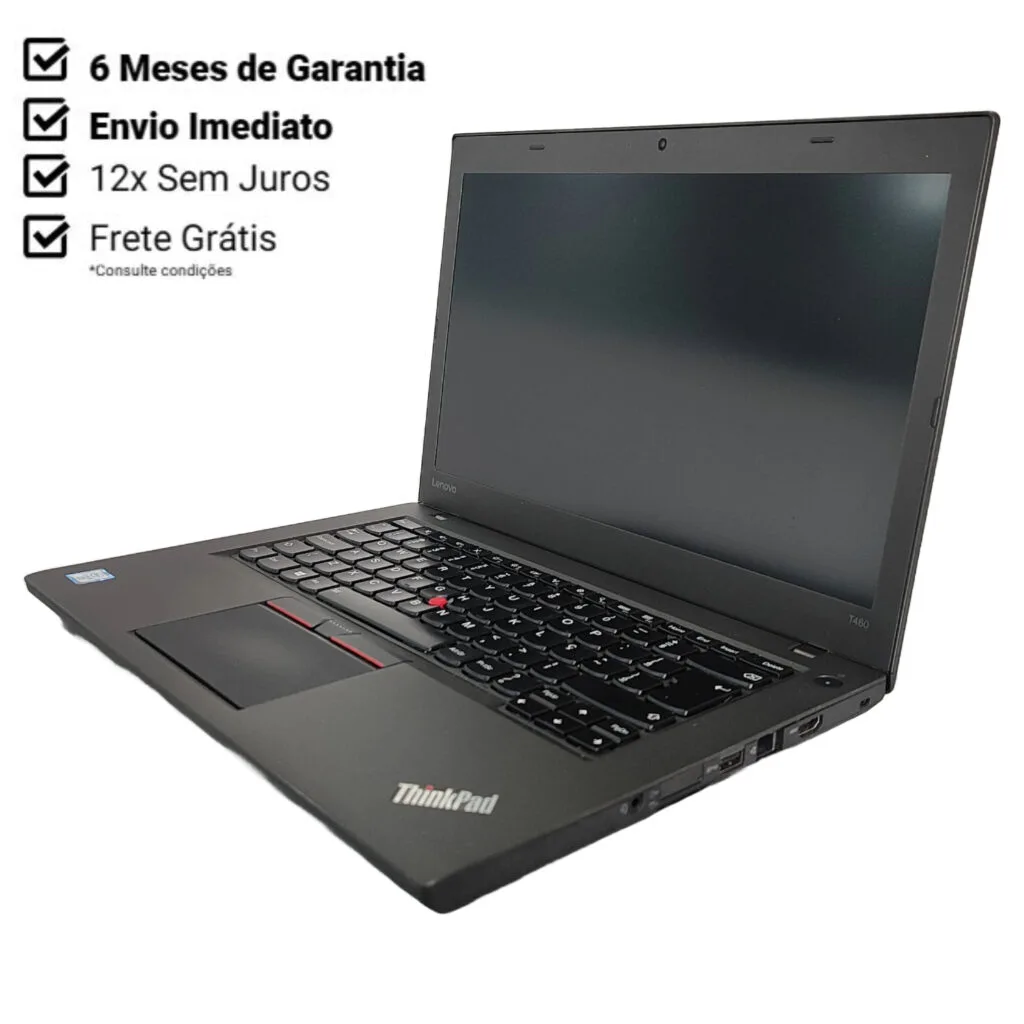 NOTEBOOK LENOVO T460 CORE I5 6300U HD 1 TB 8 GB RAM - WIN10 PRO