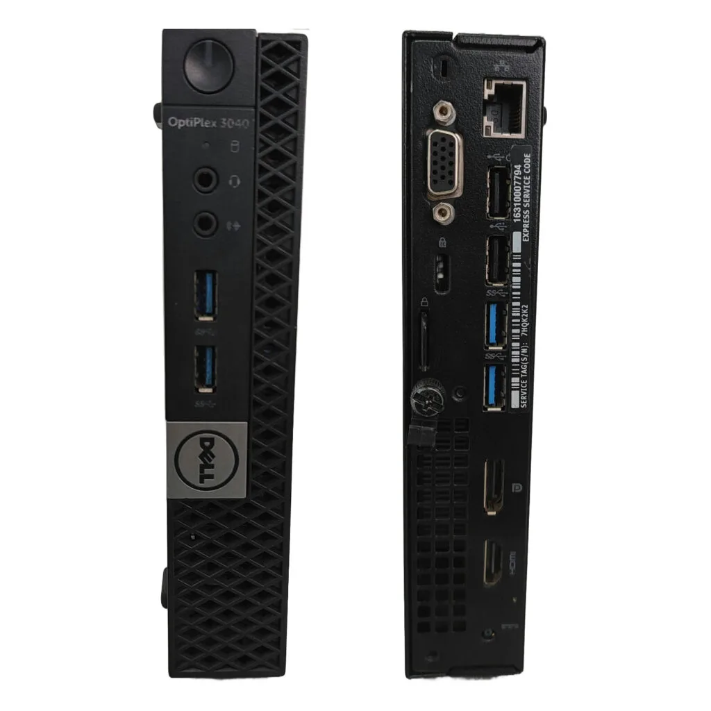 DESKTOP DELL OPTIPLEX 3040 CORE I5 6500T SSD 240 GB 8 GB RAM - WIN10 PRO - MICRO
