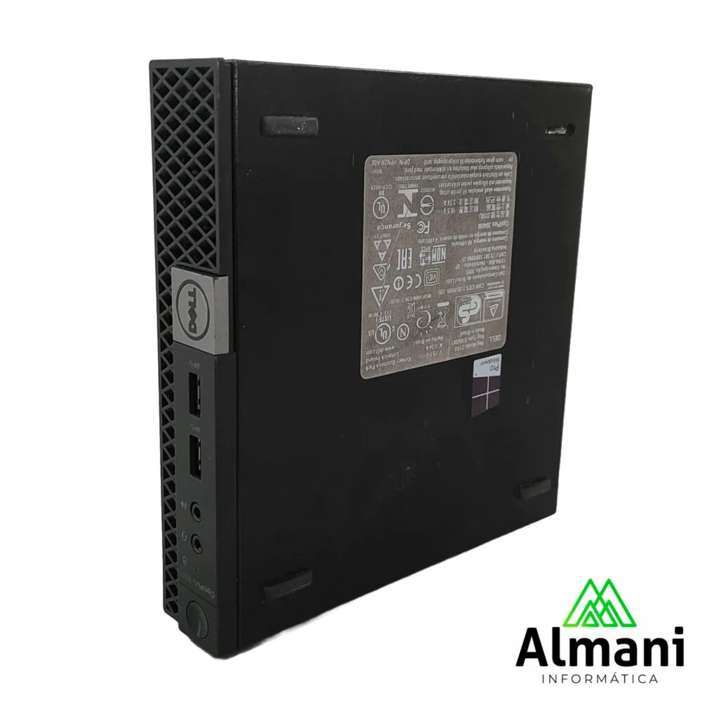 DESKTOP DELL OPTIPLEX 3040 CORE I5 6500T SSD 240 GB 8 GB RAM - WIN10 PRO - MICRO