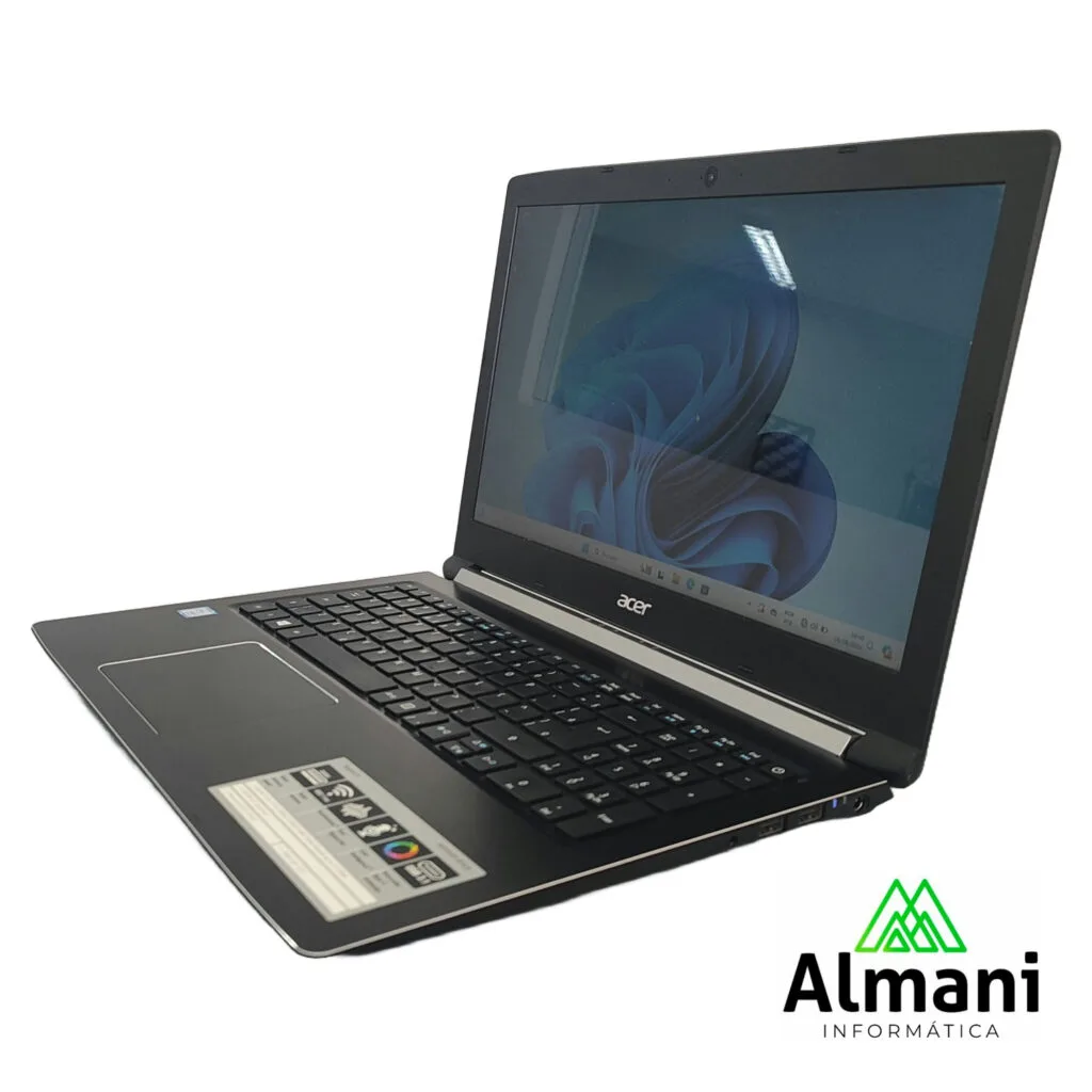 NOTEBOOK ACER ASPIRE A515-51 CORE I5 7200U SSD M.2 256 GB 8 GB RAM - WIN11 PRO