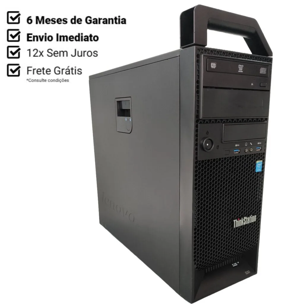 WORKSTATION LENOVO S30 XEON E5 1650 HD 500 GB 4 GB RAM NVIDIA QUADRO K2000 - WIN10 PRO - MT