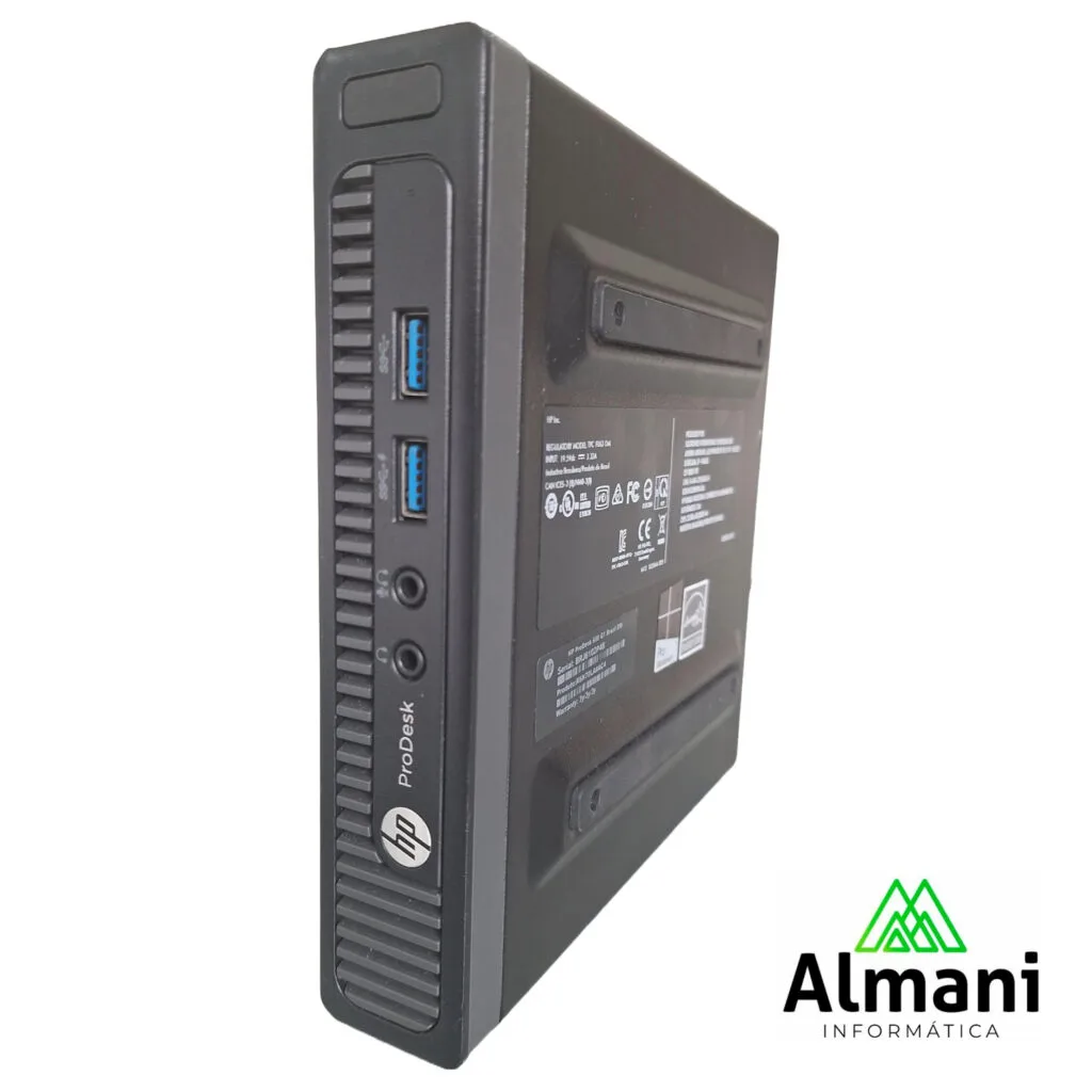 DESKTOP HP PRODESK 600 G1 CORE I7 4785T SSD 240 GB 8 GB RAM - WIN10 PRO - MICRO