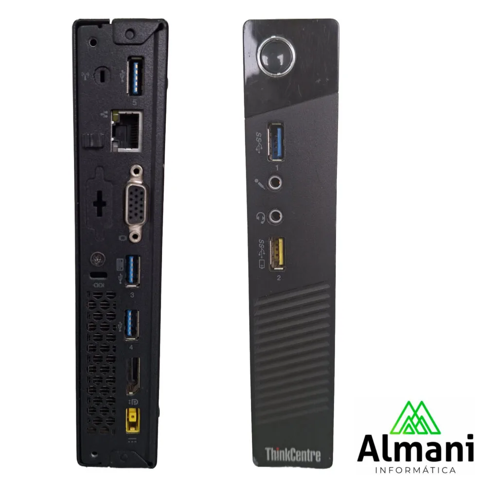 DESKTOP LENOVO M93P CORE I5 4570T SSD 240 GB 8 GB RAM - WIN10 PRO - MICRO