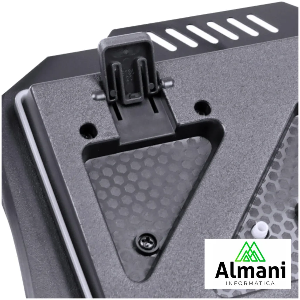 TECLADO GAMER SHIELD ABNT2 MULTIMIDIA LED AZUL 1.8 METROS USB TOPO EM METAL SENSACAO MECANICA - GT600