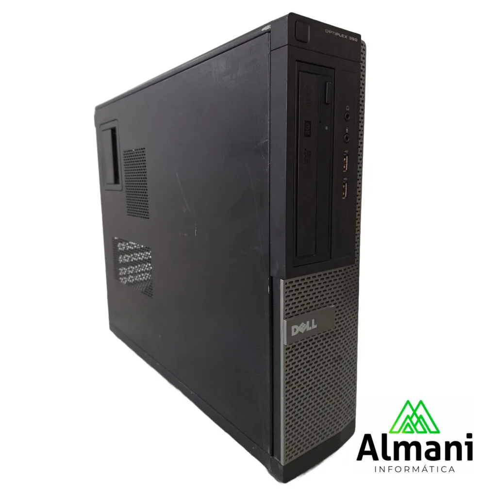 DESKTOP DELL OPTIPLEX 390 CORE I3 2100 SSD 512 GB 4 GB RAM - WIN10 PRO - SFF