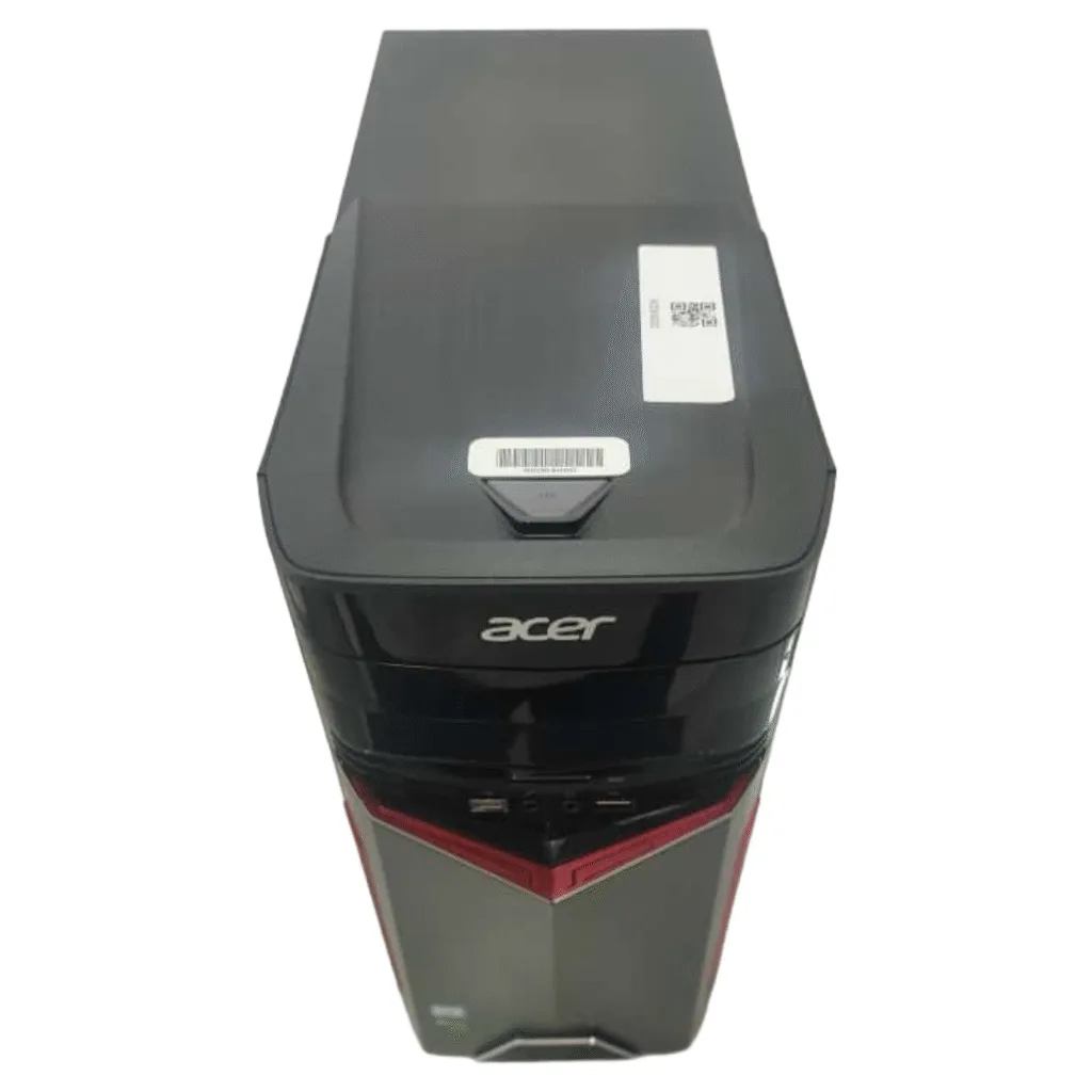 DESKTOP ACER GAMER GX-783 CORE I7 7700 SSD 512 GB 4 GB RAM NVIDIA GEFORCE GTX 1060 6 GB VRAM - WIN11 PRO - MT