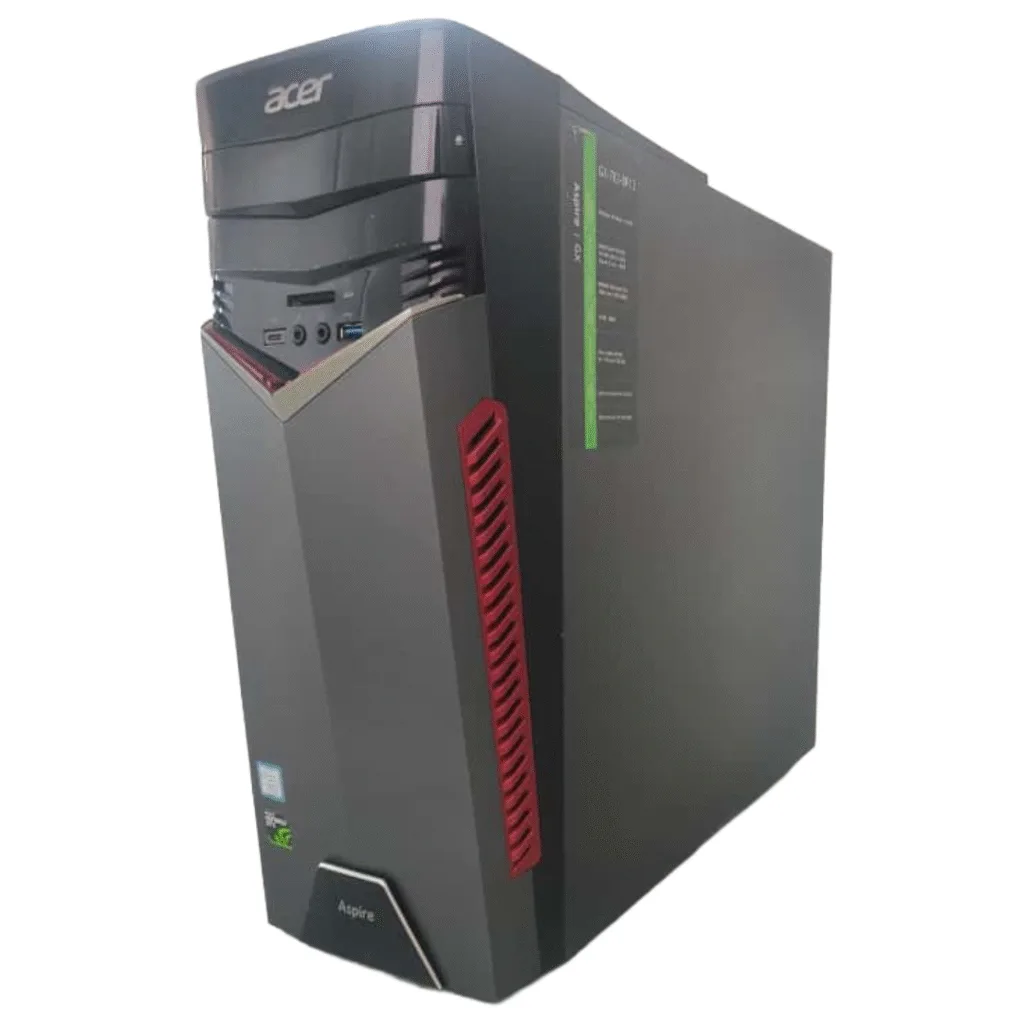 DESKTOP ACER GAMER GX-783 CORE I7 7700 SSD 512 GB 4 GB RAM NVIDIA GEFORCE GTX 1060 6 GB VRAM - WIN11 PRO - MT