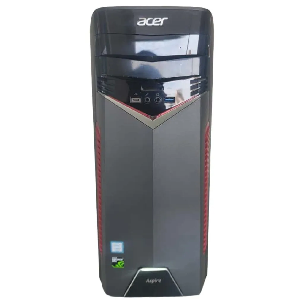 DESKTOP ACER GAMER GX-783 CORE I7 7700 SSD 480 GB 16 GB RAM NVIDIA GEFORCE GTX 1060 6 GB VRAM - WIN11 PRO - MT